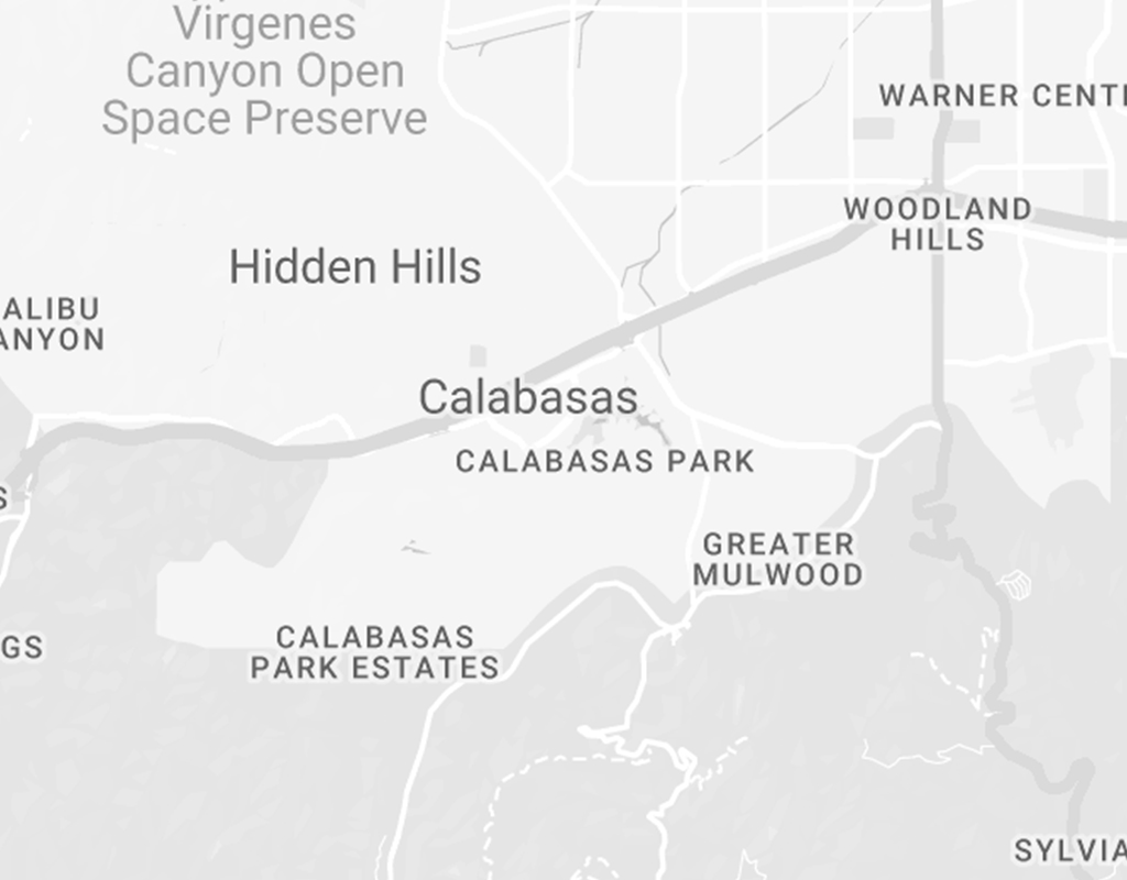 Image of a Calabasas, California neighborhood