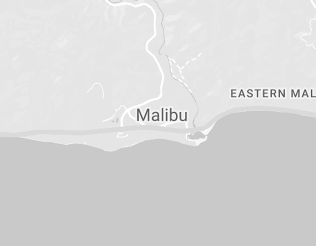 Image of a Malibu, California neighborhood