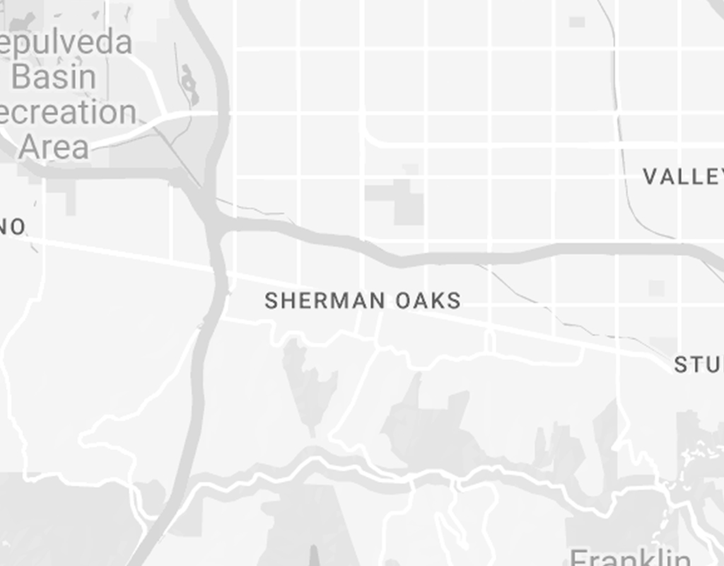 Image of a Sherman Oaks, California neighborhood